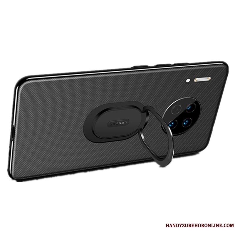 Etui Huawei Mate 30 Pro Kreativ Sort Anti-fald, Cover Huawei Mate 30 Pro Support Bil Telefon