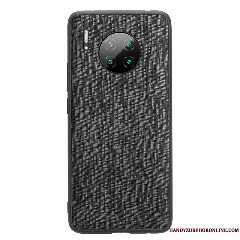 Etui Huawei Mate 30 Pro Læder High End Anti-fald, Cover Huawei Mate 30 Pro Tasker Kvalitet Sort