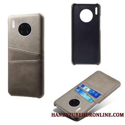 Etui Huawei Mate 30 Pro Silikone Kort High End, Cover Huawei Mate 30 Pro Læder Trendy Mønster