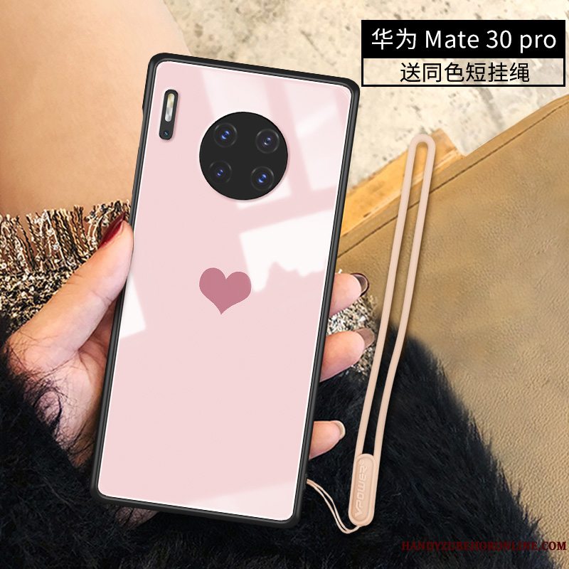Etui Huawei Mate 30 Pro Tasker Anti-fald Tynd, Cover Huawei Mate 30 Pro Kreativ Kærlighed Ny