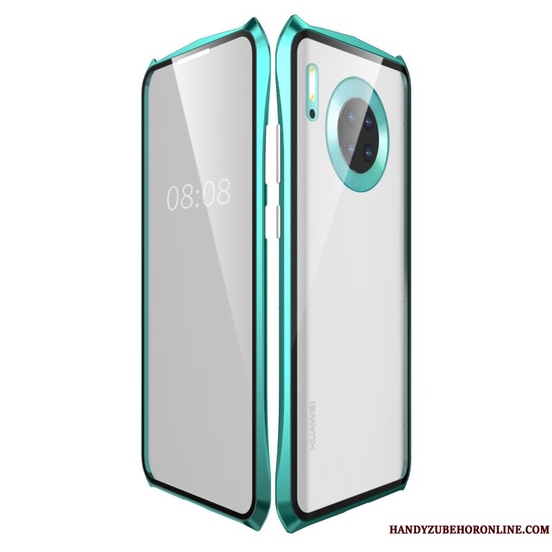 Etui Huawei Mate 30 Pro Tasker Dobbeltsidet Af Personlighed, Cover Huawei Mate 30 Pro Beskyttelse Glas Tynd