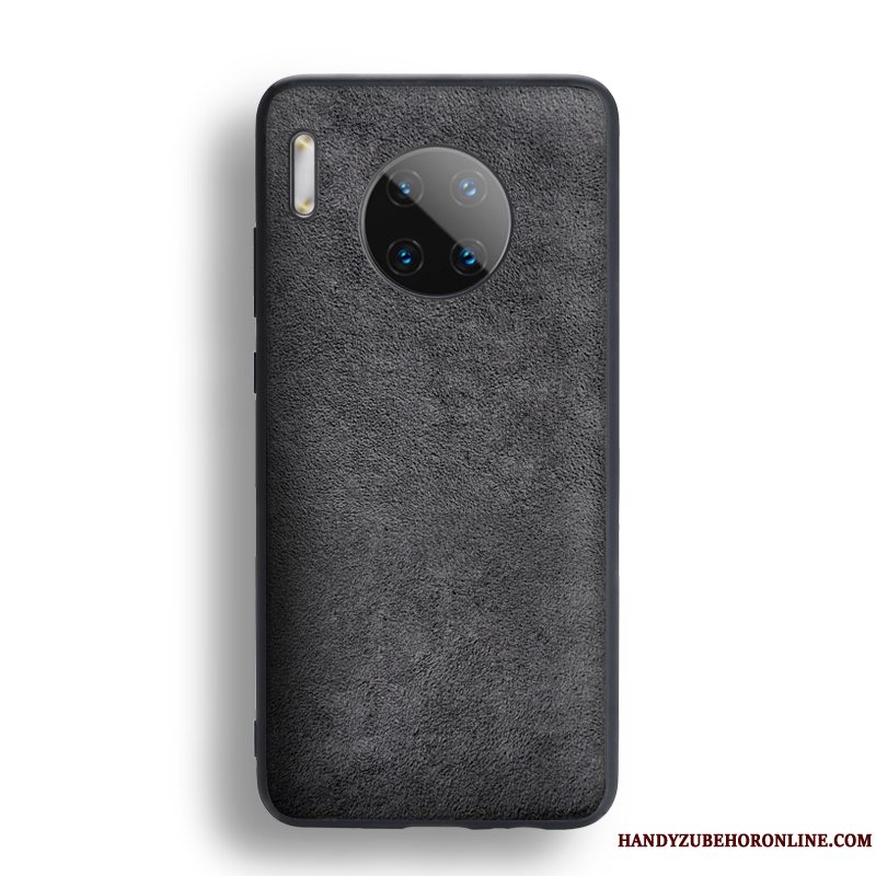 Etui Huawei Mate 30 Pro Tasker Ny Sort, Cover Huawei Mate 30 Pro Læder Trendy Skridsikre