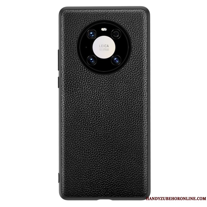 Etui Huawei Mate 40 Læder Anti-fald Telefon, Cover Huawei Mate 40 Tasker Tynd Cow