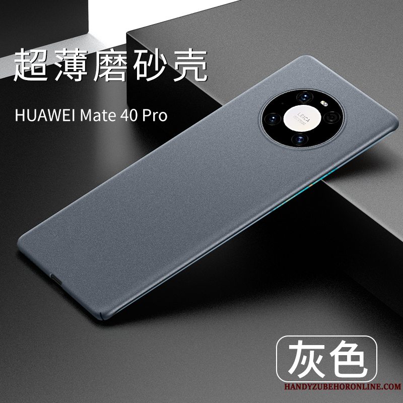 Etui Huawei Mate 40 Pro Tasker Ny Telefon, Cover Huawei Mate 40 Pro Beskyttelse Anti-fald Grå