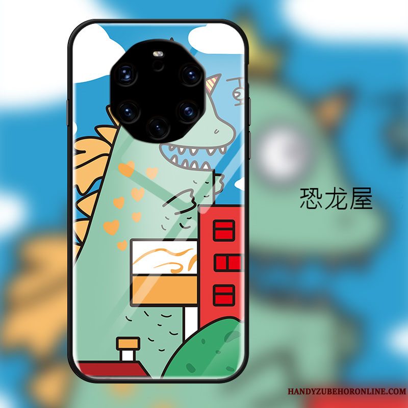 Etui Huawei Mate 40 Rs Cartoon Smuk Dyr, Cover Huawei Mate 40 Rs Beskyttelse Frisk Hjerte