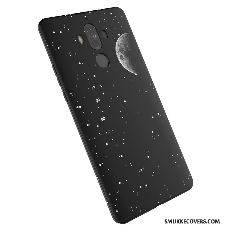 Etui Huawei Mate 9 Blød Stor Trend, Cover Huawei Mate 9 Silikone Telefonsort