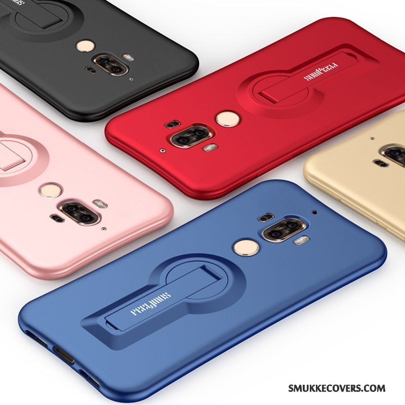 Etui Huawei Mate 9 Farve Anti-fald Trend, Cover Huawei Mate 9 Support Nubuck Telefon