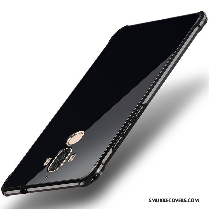 Etui Huawei Mate 9 Metal Sort Telefon, Cover Huawei Mate 9 Beskyttelse