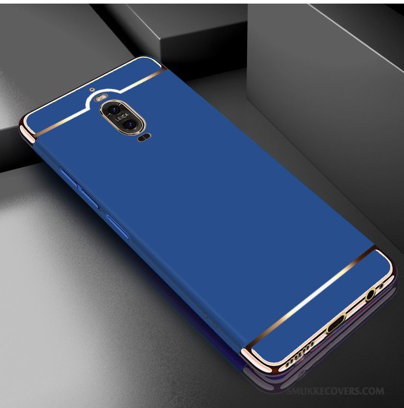 Etui Huawei Mate 9 Pro Kreativ Ramme Af Personlighed, Cover Huawei Mate 9 Pro Metal Blå