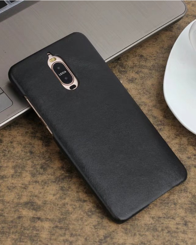 Etui Huawei Mate 9 Pro Læder Business Sort, Cover Huawei Mate 9 Pro Beskyttelse Telefon