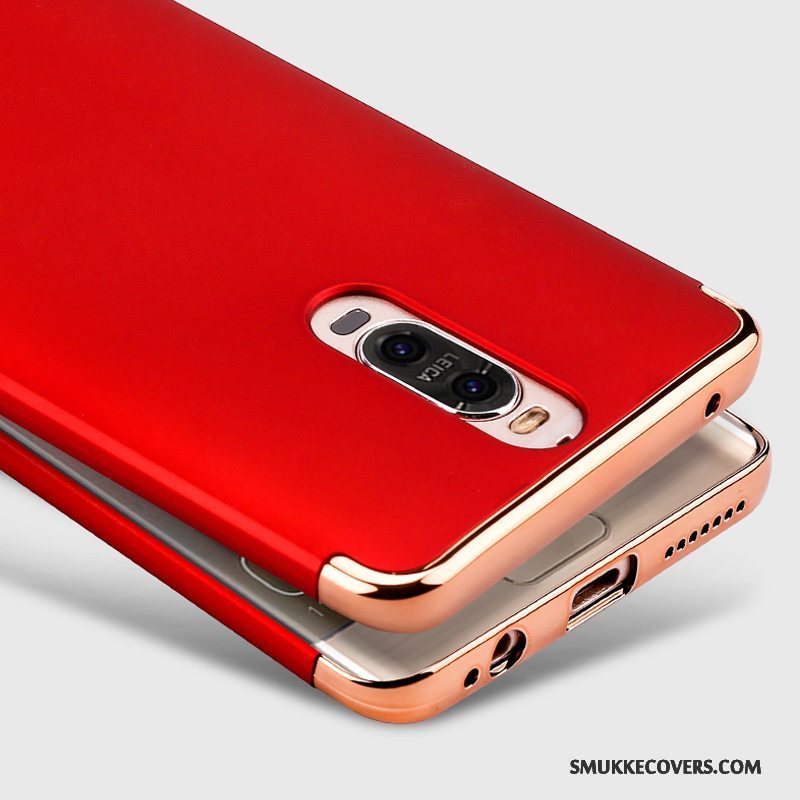 Etui Huawei Mate 9 Pro Metal Rød Hård, Cover Huawei Mate 9 Pro Telefon