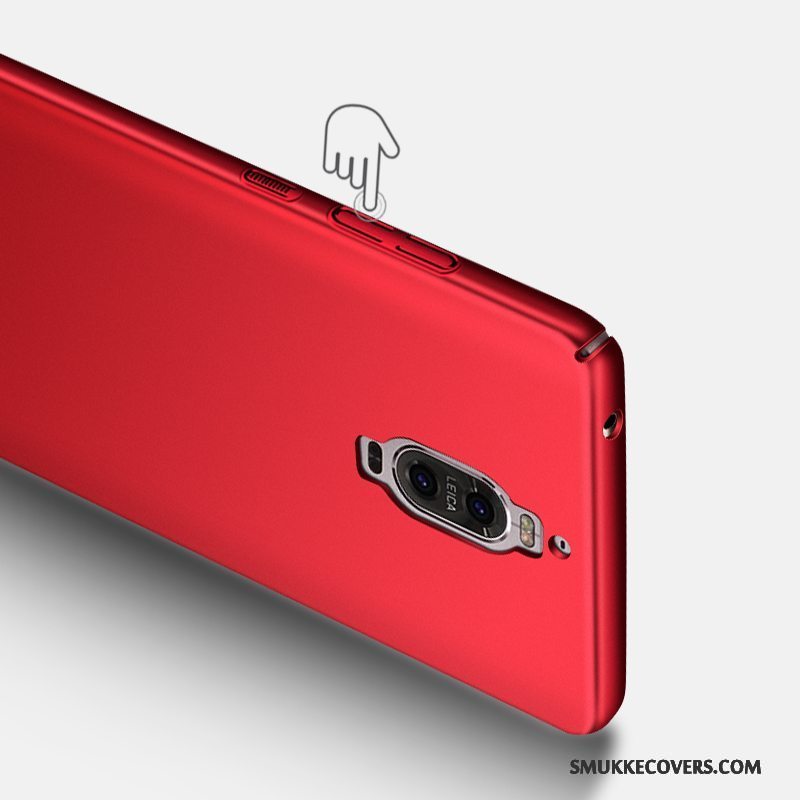 Etui Huawei Mate 9 Pro Tasker Telefonhård, Cover Huawei Mate 9 Pro Beskyttelse Rød