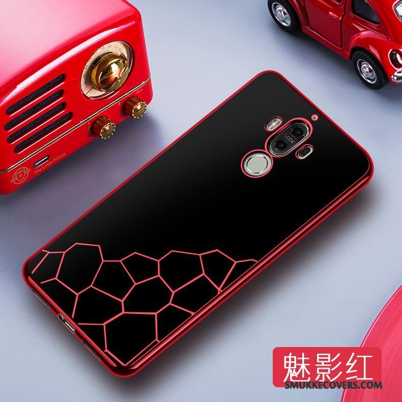 Etui Huawei Mate 9 Silikone Telefonrød, Cover Huawei Mate 9 Kreativ Anti-fald Af Personlighed