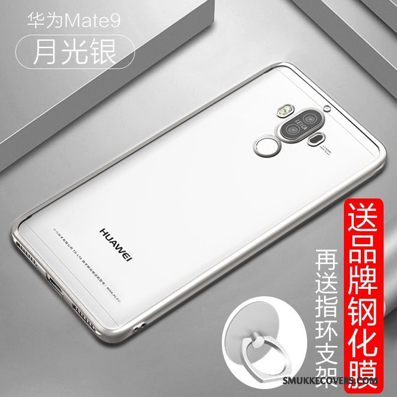 Etui Huawei Mate 9 Tasker Af Personlighed Trend, Cover Huawei Mate 9 Silikone Telefongennemsigtig