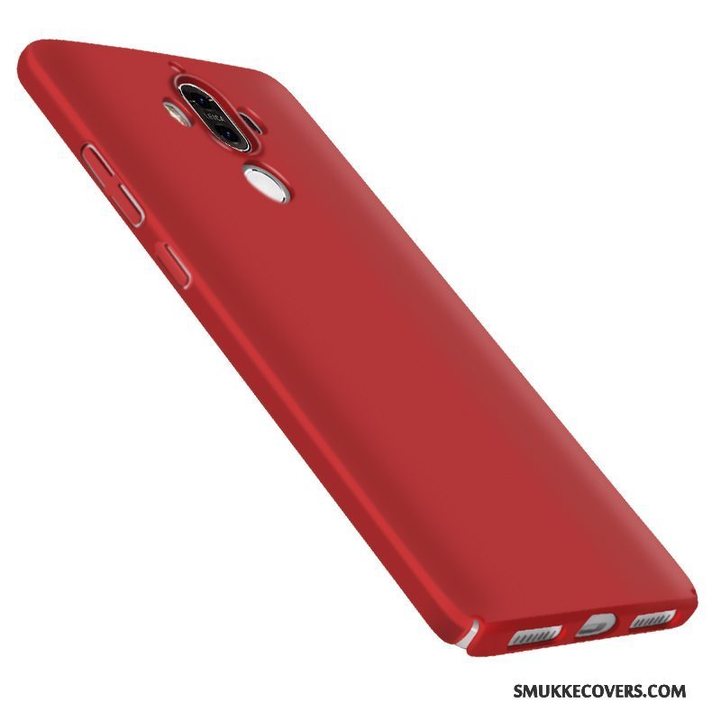 Etui Huawei Mate 9 Tasker Anti-fald Rød, Cover Huawei Mate 9 Beskyttelse Hård Simple