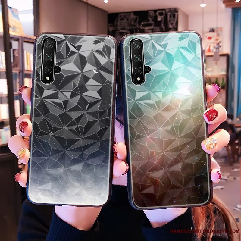 Etui Huawei Nova 5t Mønster Trendy, Cover Huawei Nova 5t Telefonsort