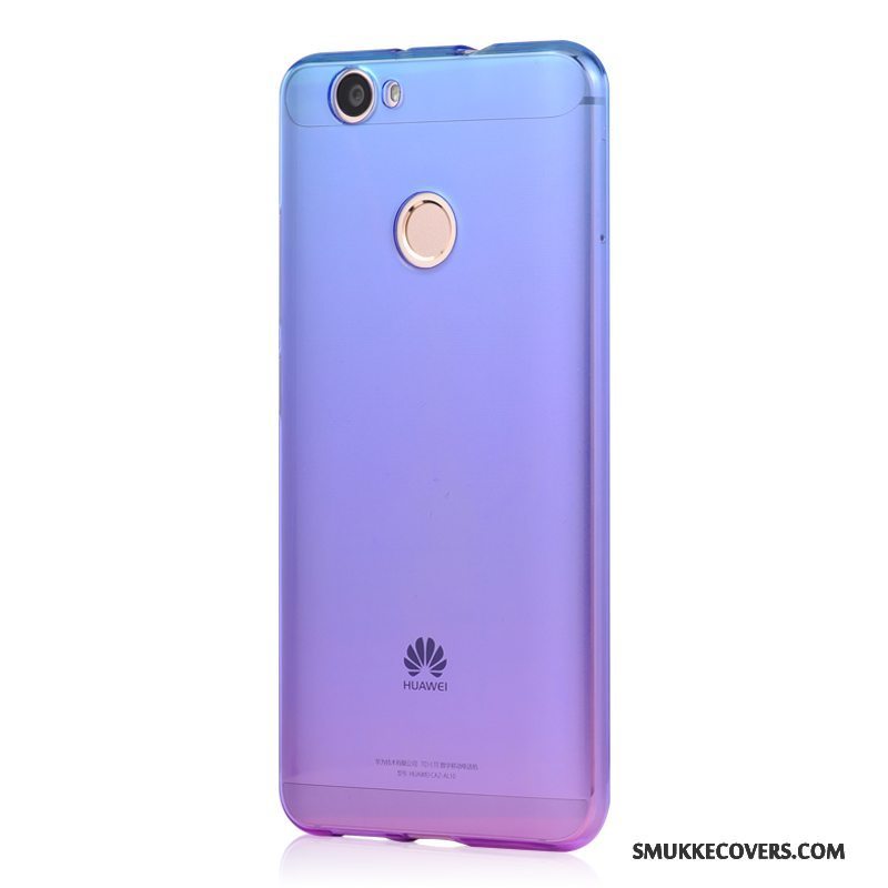 Etui Huawei Nova Beskyttelse Lilla Telefon, Cover Huawei Nova Blød Gradient Anti-fald