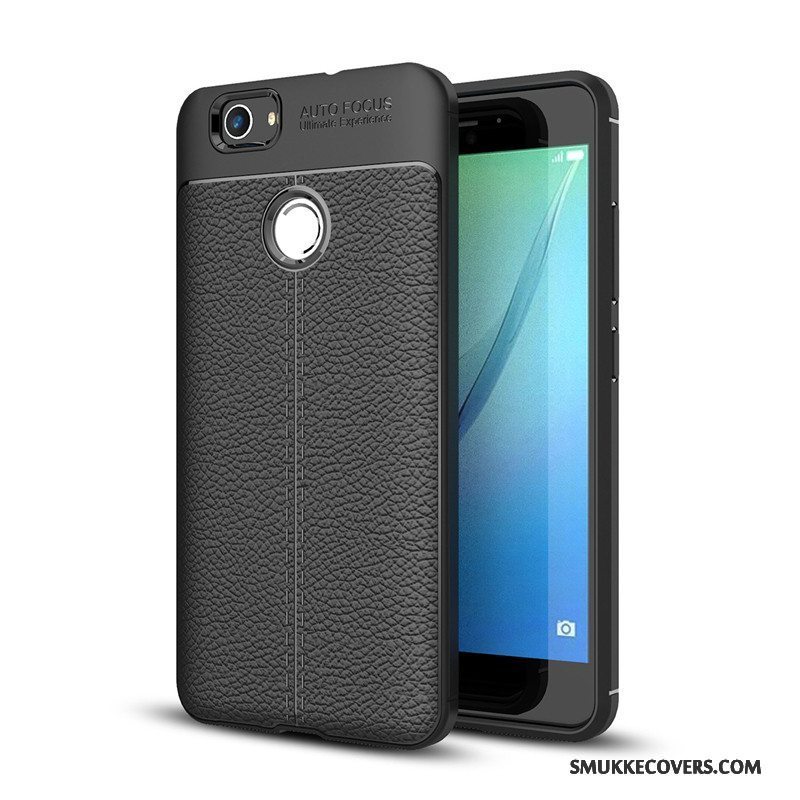 Etui Huawei Nova Blød Sort Ungdom, Cover Huawei Nova Beskyttelse Telefonanti-fald
