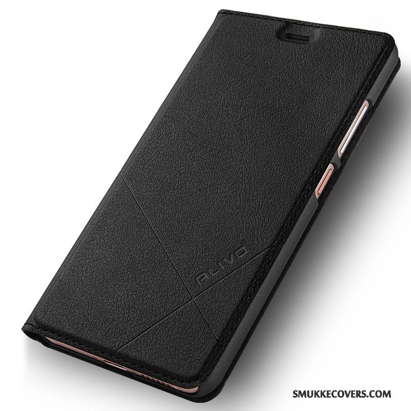 Etui Huawei Nova Folio Telefonsort, Cover Huawei Nova Læder Anti-fald Ungdom