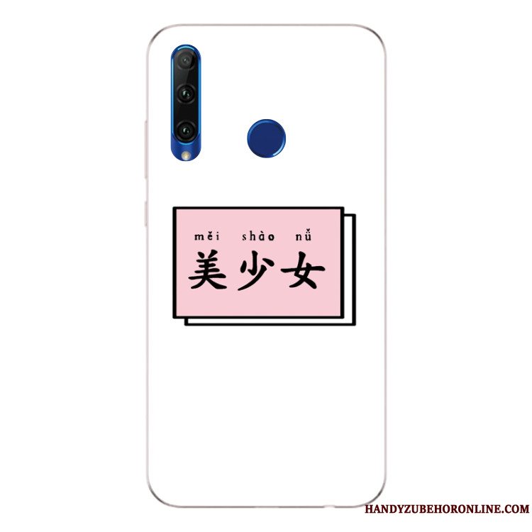 Etui Huawei P Smart+ 2019 Tasker Anti-fald Telefon, Cover Huawei P Smart+ 2019 Silikone Mønster