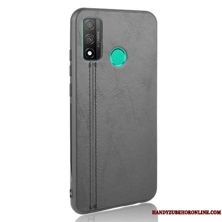 Etui Huawei P Smart 2020 Læder Trend Telefon, Cover Huawei P Smart 2020 Tasker Hård Sort