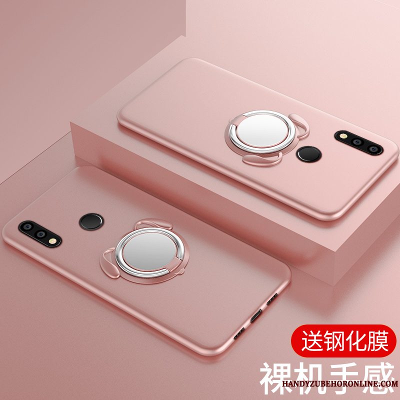 Etui Huawei P Smart+ Beskyttelse Trend Anti-fald, Cover Huawei P Smart+ Tasker Telefonlyserød