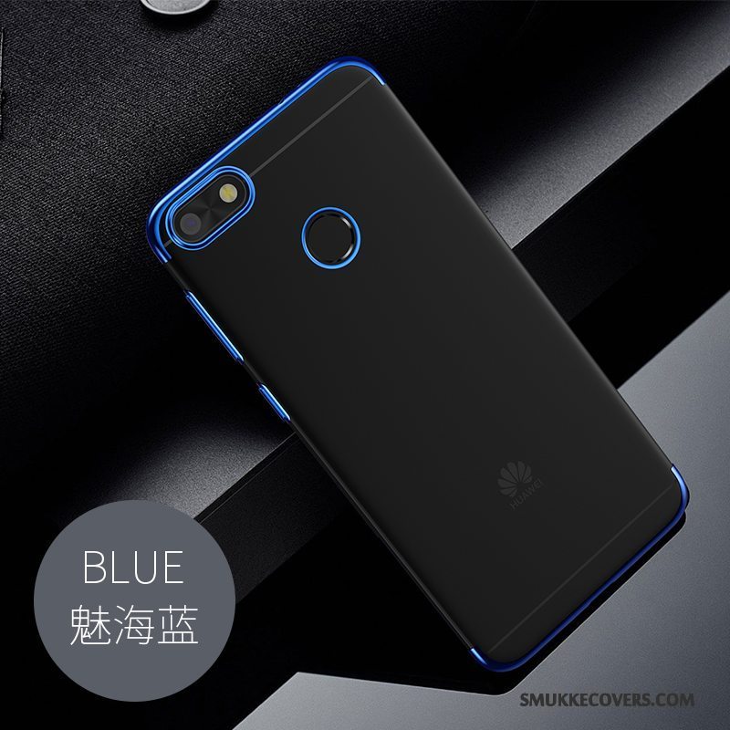 Etui Huawei P Smart Blød Telefongennemsigtig, Cover Huawei P Smart Silikone Blå