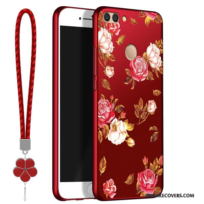 Etui Huawei P Smart Silikone Rød Anti-fald, Cover Huawei P Smart Tasker Telefon