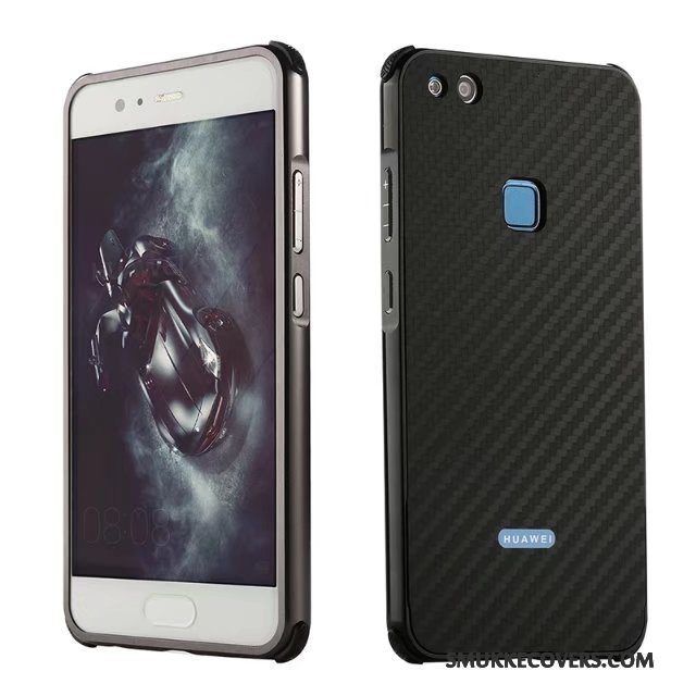 Etui Huawei P10 Lite Metal Belægning Telefon, Cover Huawei P10 Lite Tasker Sort Ungdom