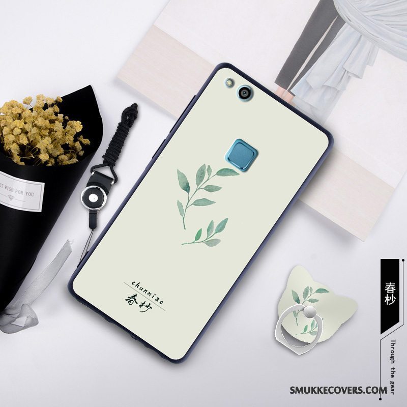 Etui Huawei P10 Lite Tasker Grøn Telefon, Cover Huawei P10 Lite Blød Lyse Trend