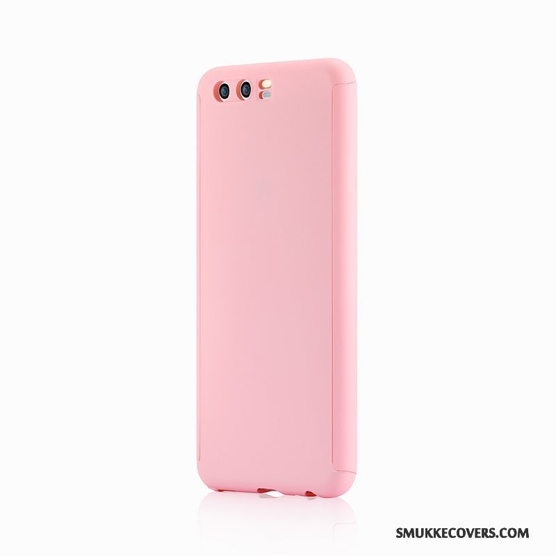 Etui Huawei P10 Plus Beskyttelse Anti-fald Trend, Cover Huawei P10 Plus Tasker Telefonlyserød