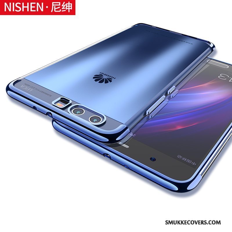 Etui Huawei P10 Plus Beskyttelse Blå Tynd, Cover Huawei P10 Plus Tasker Af Personlighed Telefon