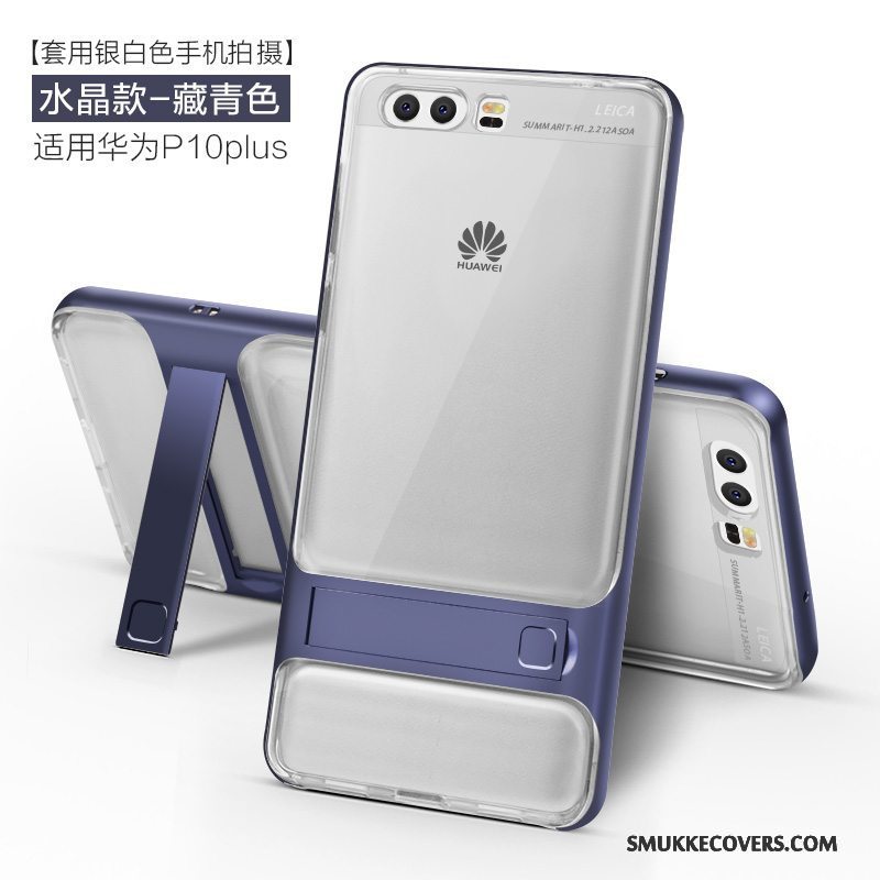 Etui Huawei P10 Plus Blød Anti-fald Lilla, Cover Huawei P10 Plus Beskyttelse Trend Af Personlighed