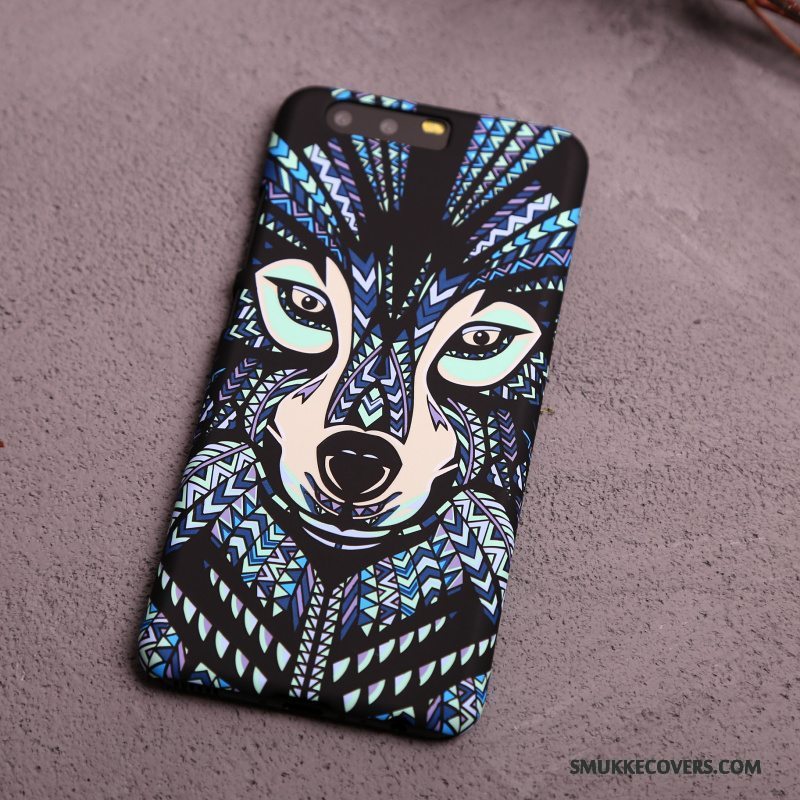 Etui Huawei P10 Plus Cartoon Nubuck Dyr, Cover Huawei P10 Plus Kreativ Hård Trendy