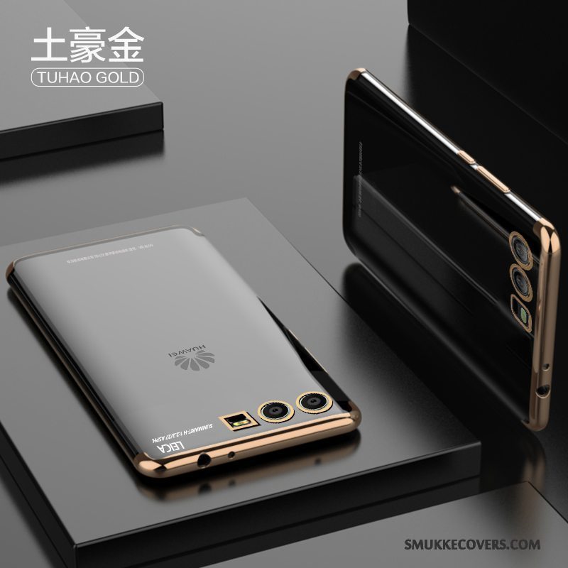 Etui Huawei P10 Plus Kreativ Guld Anti-fald, Cover Huawei P10 Plus Blød Af Personlighed Trend