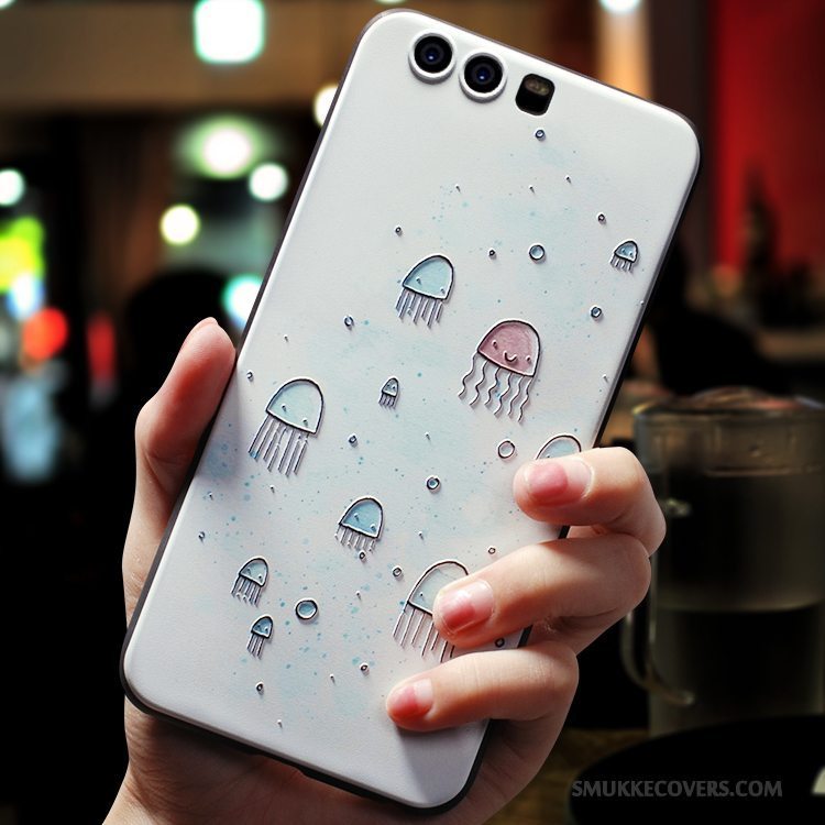 Etui Huawei P10 Plus Kreativ Kunst Anti-fald, Cover Huawei P10 Plus Tasker Telefonaf Personlighed