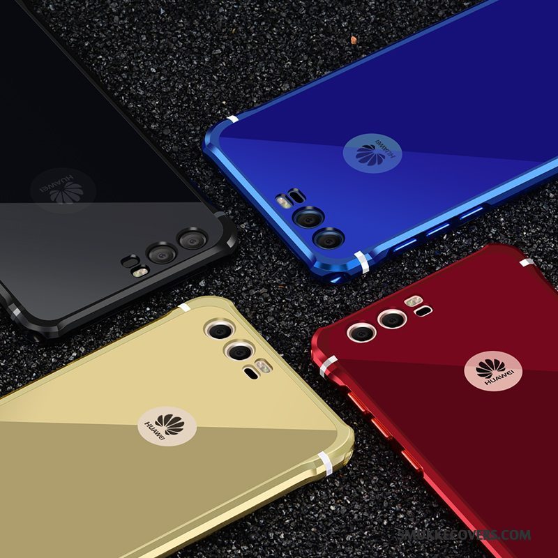 Etui Huawei P10 Plus Metal Bagdæksel Ny, Cover Huawei P10 Plus Farve Lyse Ramme