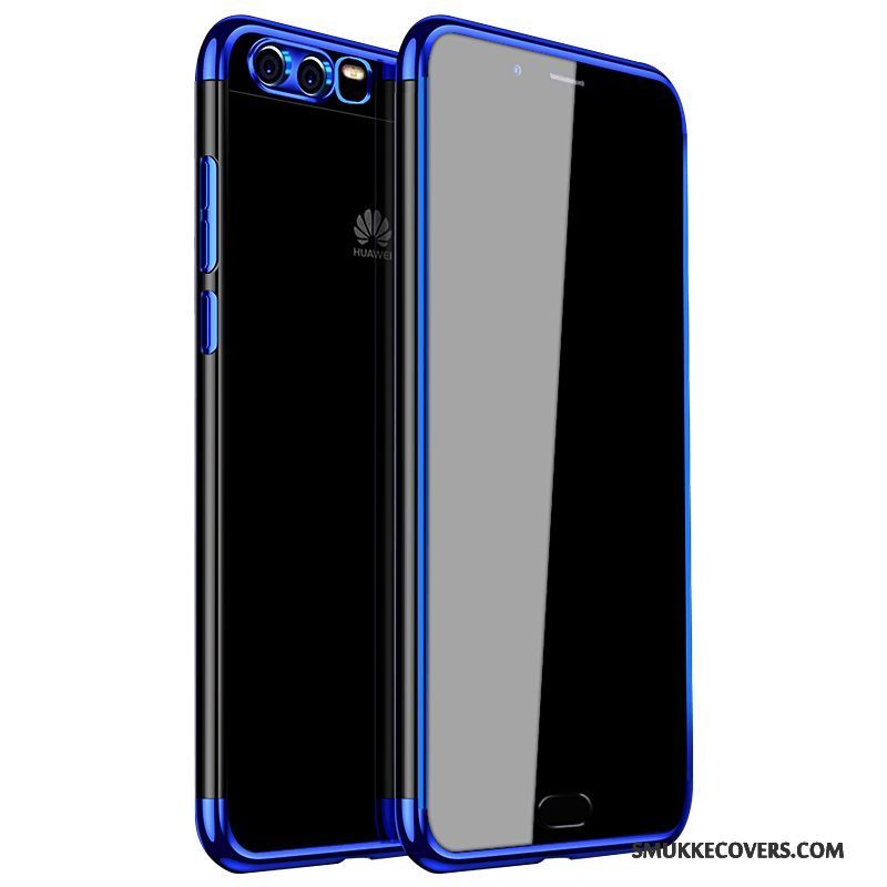 Etui Huawei P10 Plus Silikone Anti-fald Telefon, Cover Huawei P10 Plus Blød Tynd Blå
