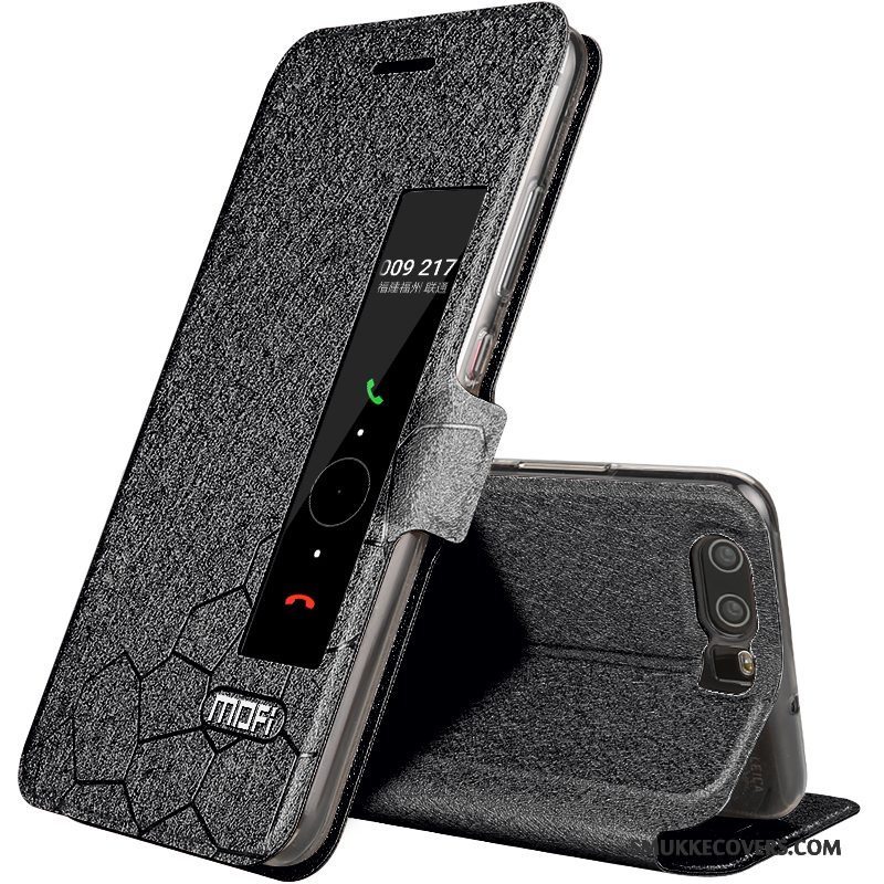 Etui Huawei P10 Plus Silikone Sort Anti-fald, Cover Huawei P10 Plus Tasker Telefon