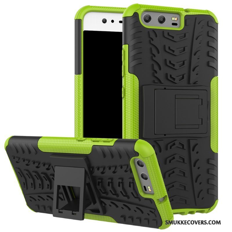 Etui Huawei P10 Plus Tasker Telefongrøn, Cover Huawei P10 Plus Beskyttelse Mønster Anti-fald
