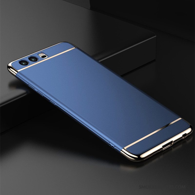 Etui Huawei P10 Tasker Hård Telefon, Cover Huawei P10 Beskyttelse Mørkeblå