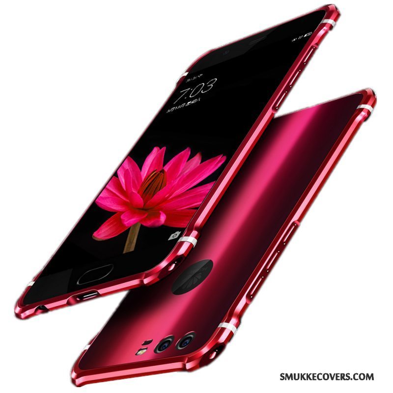 Etui Huawei P10 Tasker Rød Af Personlighed, Cover Huawei P10 Kreativ Anti-fald Hård