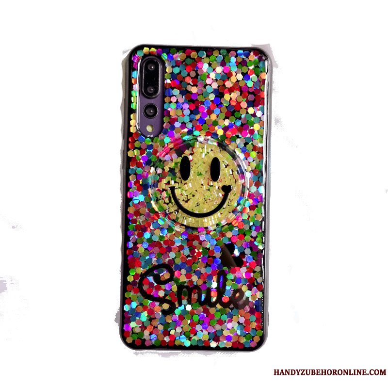 Etui Huawei P20 Pro Blød Telefonsmiley, Cover Huawei P20 Pro Silikone Af Personlighed Trendy