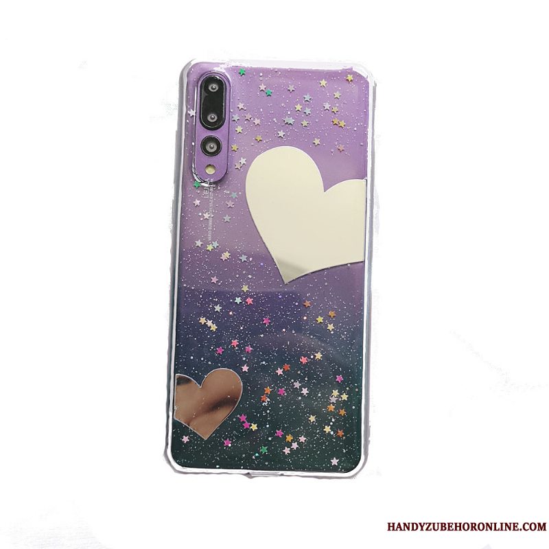 Etui Huawei P20 Pro Blød Trendy Af Personlighed, Cover Huawei P20 Pro Silikone Telefonlilla