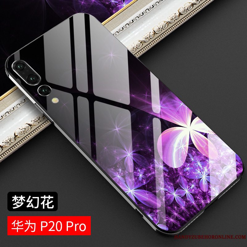 Etui Huawei P20 Pro Kreativ Glas Trend, Cover Huawei P20 Pro Beskyttelse Ny Trendy