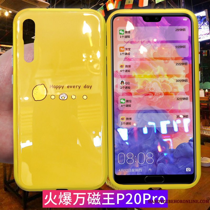 Etui Huawei P20 Pro Kreativ Trendy Tynd, Cover Huawei P20 Pro Tasker Trend Telefon