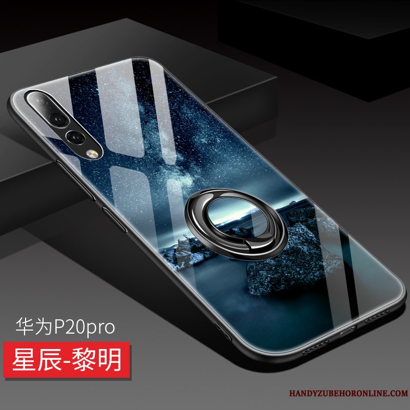 Etui Huawei P20 Pro Mode Tynd Trendy, Cover Huawei P20 Pro Silikone Glas Net Red