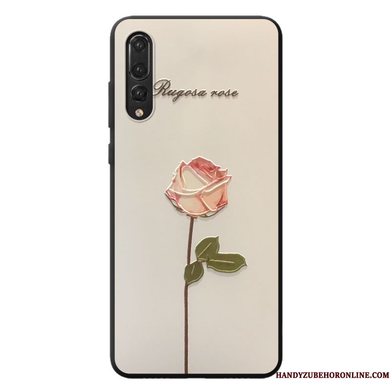 Etui Huawei P20 Pro Silikone Kunst Telefon, Cover Huawei P20 Pro Frisk Af Personlighed