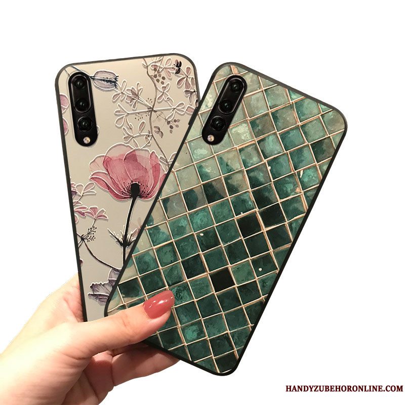 Etui Huawei P20 Pro Vintage Kunst Telefon, Cover Huawei P20 Pro Tasker Trend Ny