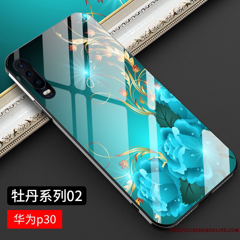 Etui Huawei P30 Kreativ High End Telefon, Cover Huawei P30 Tasker Anti-fald Ny